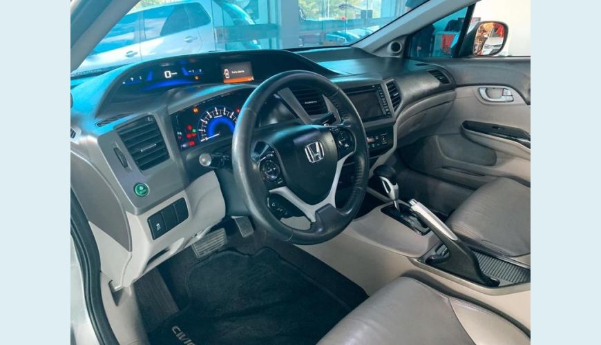 HONDA CIVIC EXS - CINZA - 2013 Foto 3 (Grande)