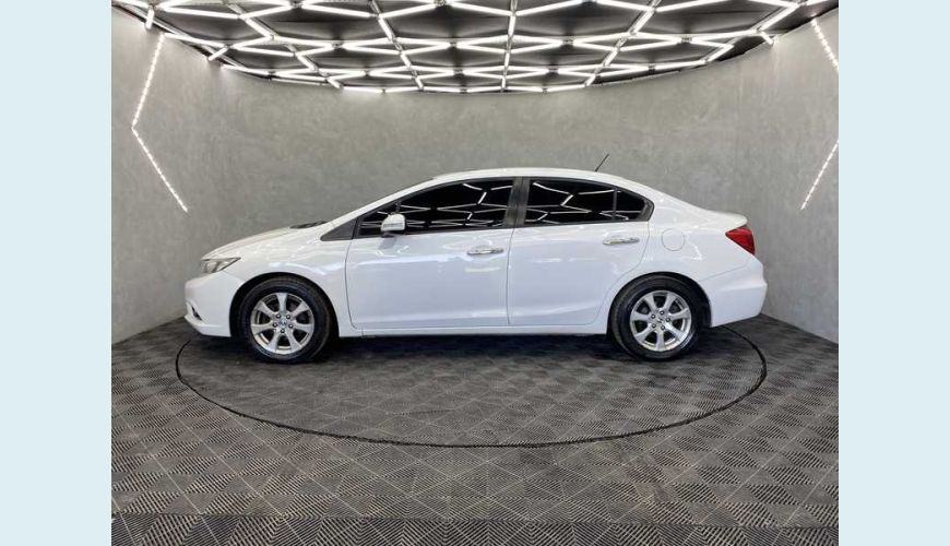 HONDA CIVIC NEW EXR 2.0 I-VTEC AUT. FLEX - BRANCO - 2014 Foto 3 (Grande)