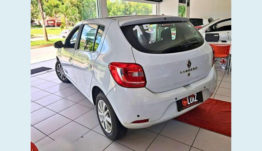 RENAULT SANDERO EXPR 1.0 - BRANCO - 2015 Foto 3 (Grande)
