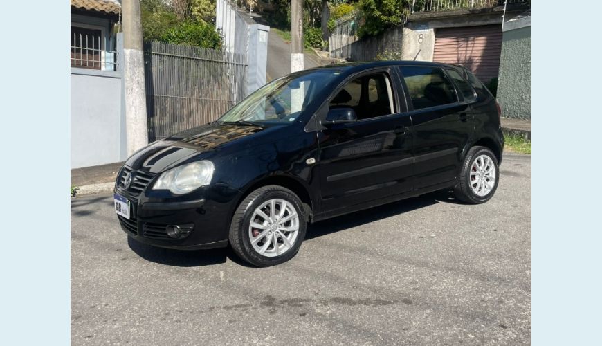 VOLKSWAGEN POLO 1.6 E-FLEX 8V 5P - PRETO - 2009 Foto 3 (Grande)