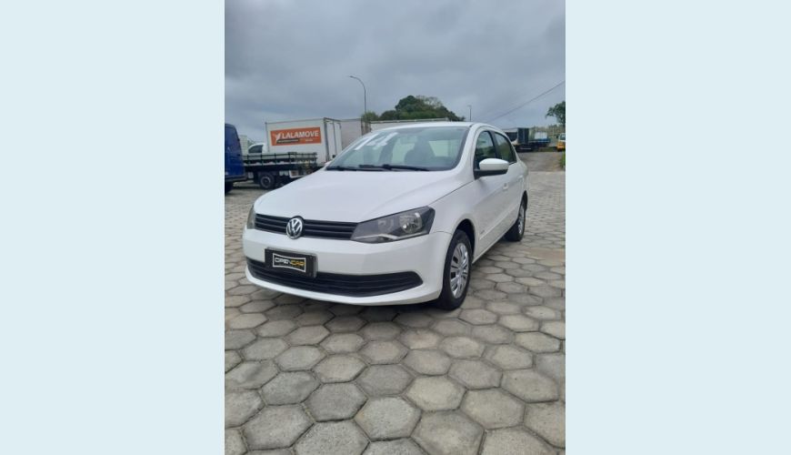 VOLKSWAGEN VOYAGE 1.6 MI 8V FLEX 4P MANUAL - BRANCO - 2014 Foto 3 (Grande)