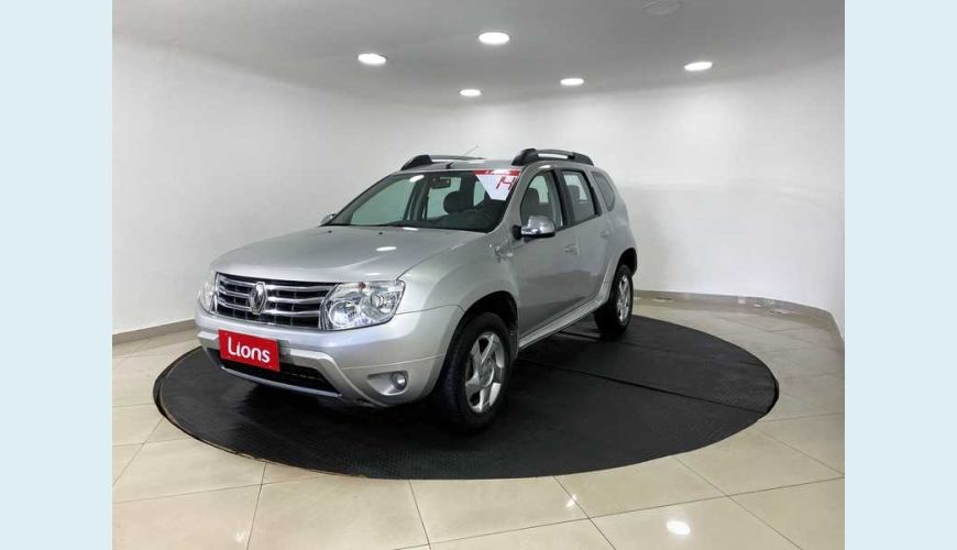 RENAULT DUSTER 2.0 16V DYNAMIQUE FLEXAUT. - PRATA - 2014 Foto 3 (Grande)