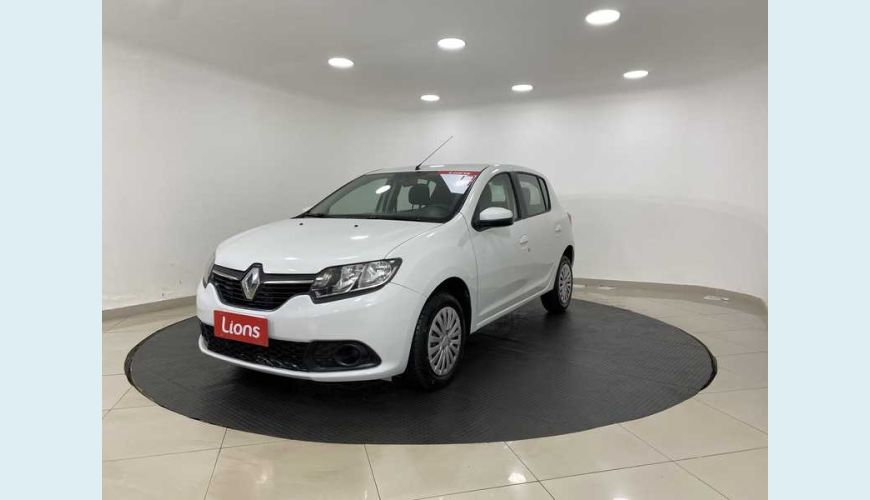 RENAULT SANDERO EXPRESSION 1.0 16V FLEX - BRANCO - 2017 Foto 3 (Grande)