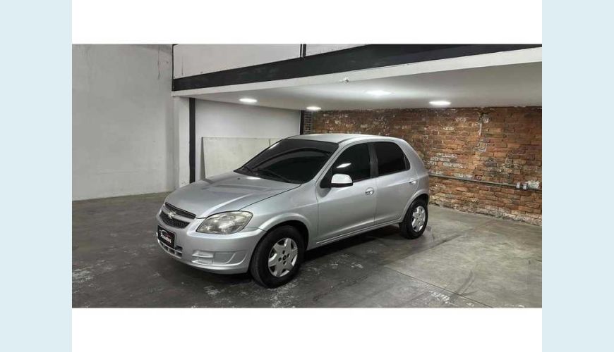 CHEVROLET CELTA LT 1.0 FLEX - PRATA - 2014 Foto 3 (Grande)
