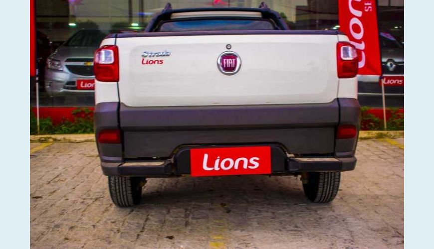 FIAT STRADA WORKING 1.4 FLEX - BRANCO - 2016 Foto 3 (Grande)