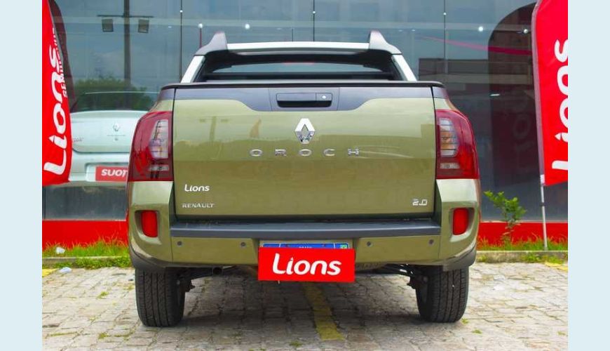 RENAULT DUSTER OROCH 2.0 16V DYNAMIQUE AUT. FLEX - VERDE - 2019 Foto 3 (Grande)
