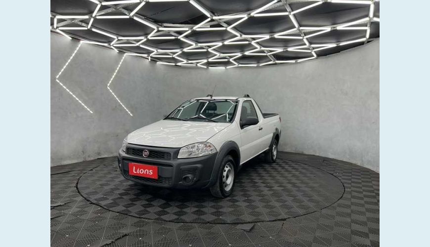 FIAT STRADA HARD WORKING 1.4 FLEX CD - BRANCO - 2020 Foto 3 (Grande)