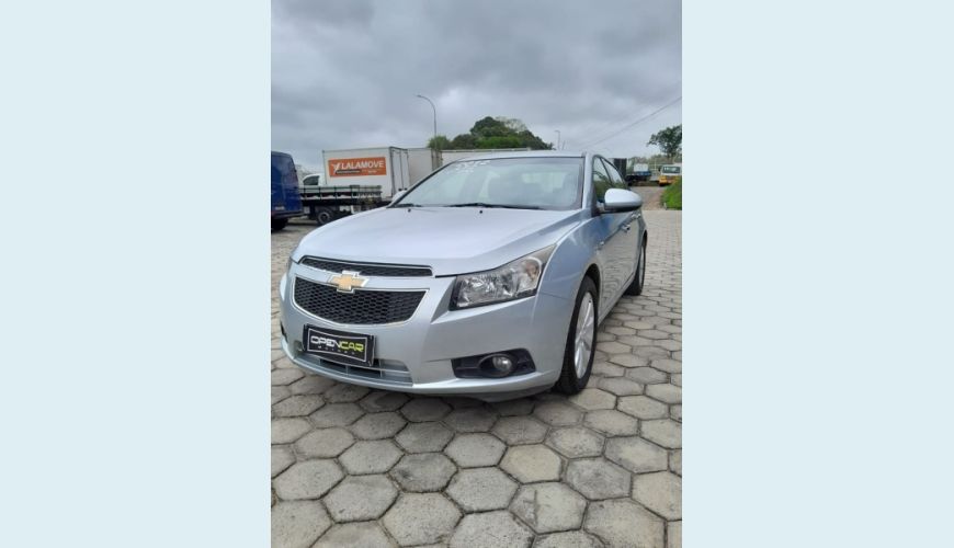 CHEVROLET CRUZE 1.8 LTZ 16V FLEX 4P AUT. - PRATA - 2012 Foto 3 (Grande)