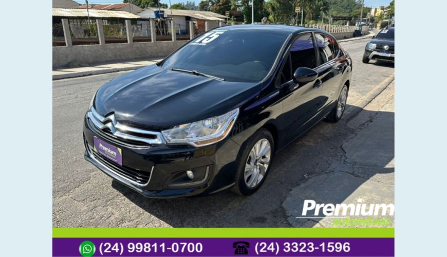 CITROËN C4 LOUNGE - PRETO - 2015 Foto 3 (Grande)