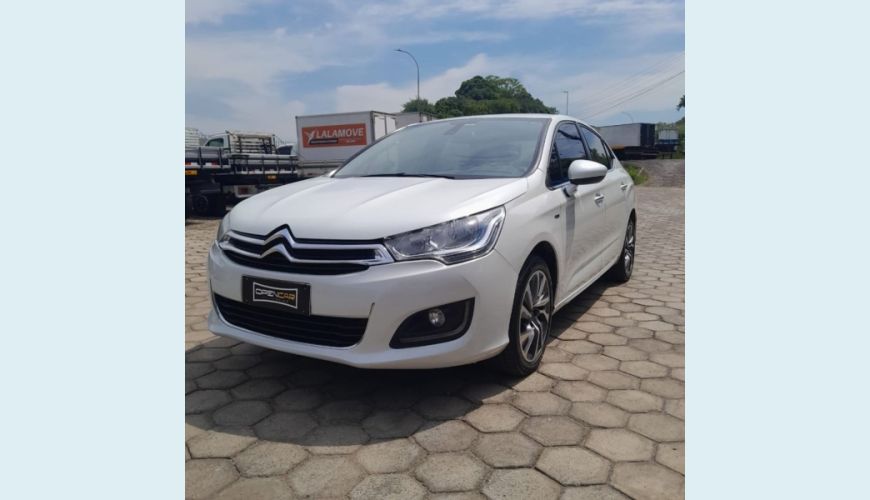 CITROËN C4 1.6 EXCLUSIVE 16V TURBO FLEX 4P AUT. - BRANCO - 2017 Foto 3 (Grande)
