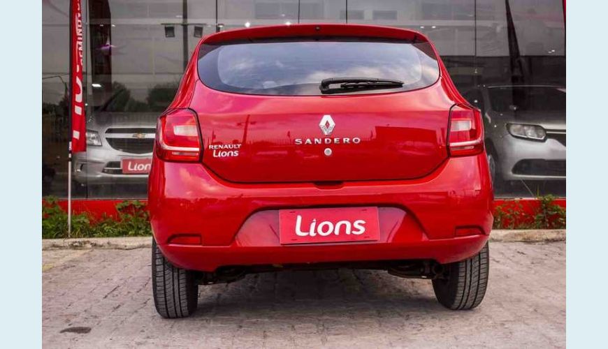 RENAULT SANDERO AUTHENTIQUE 1.0 12V SCE FLEX - VERMELHO - 2019 Foto 3 (Grande)