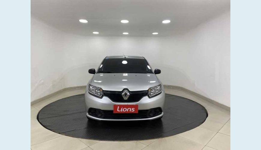 RENAULT LOGAN AUTHENTIQUE 1.0 12V SCE FLEX - PRATA - 2018 Foto 3 (Grande)