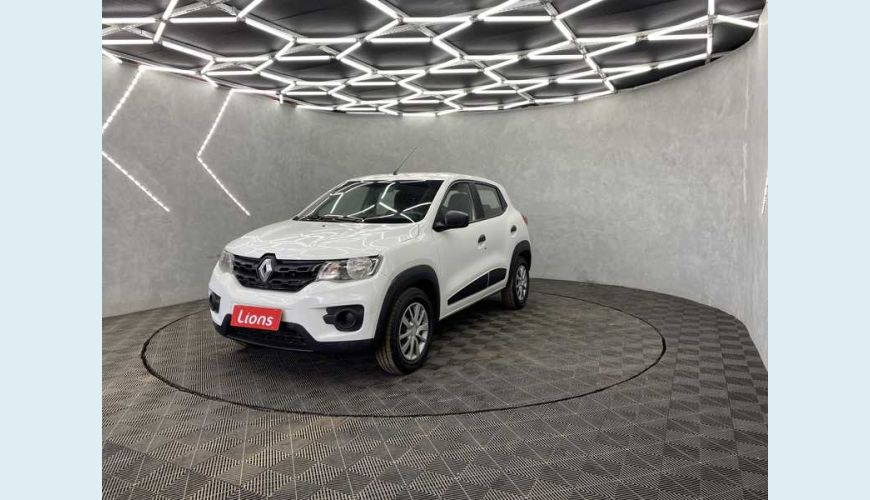 RENAULT KWID ZEN 1.0 12V SCE FLEX - BRANCO - 2020 Foto 3 (Grande)