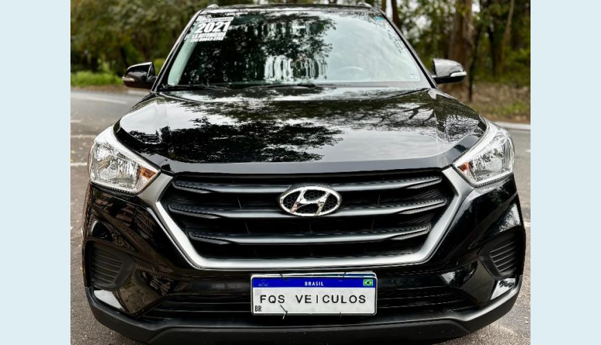 HYUNDAI CRETA ACTION 1.6 16V FLEX AUT. - PRETO - 2021 Foto 3 (Grande)