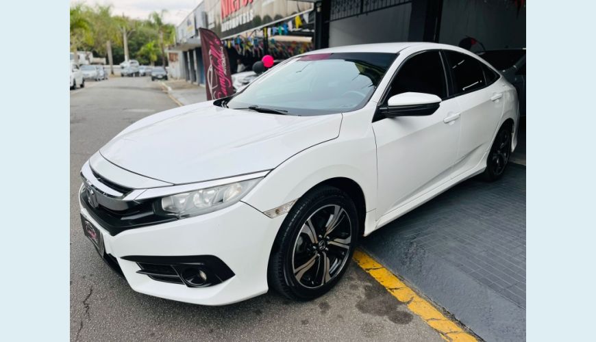 HONDA CIVIC SEDAN EX 2.0 FLEX 16V AUT.4P - BRANCO - 2017 Foto 3 (Grande)