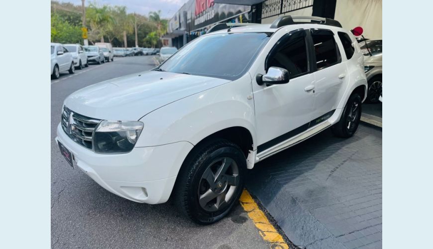 RENAULT DUSTER DYNAMIQUE 1.6 FLEX 16V MEC. - BRANCO - 2014 Foto 3 (Grande)