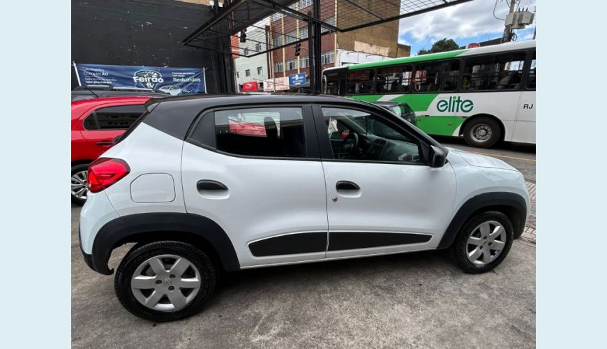 RENAULT KWID ZEN 1.0 FLEX 12V 5P MEC. - BRANCO - 2019 Foto 3 (Grande)