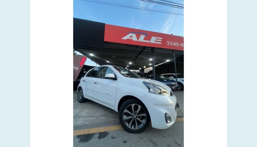 NISSAN MARCH - BRANCO - 2017 Foto 3 (Grande)