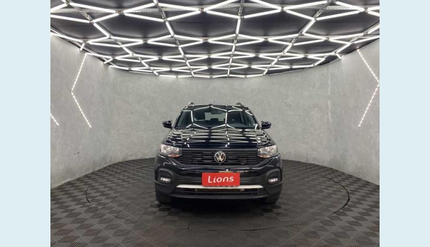 VOLKSWAGEN T-CROSS 1.0 200 TSI SENSE AUT. FLEX - PRETO - 2022 Foto 3 (Grande)