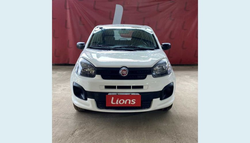 FIAT UNO ATTRACTIVE 1.0 8V FLEX 4P - BRANCO - 2020 Foto 3 (Grande)