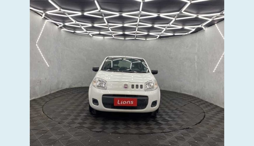 FIAT UNO VIVACE 1.0 8V FLEX 2P - BRANCO - 2015 Foto 3 (Grande)