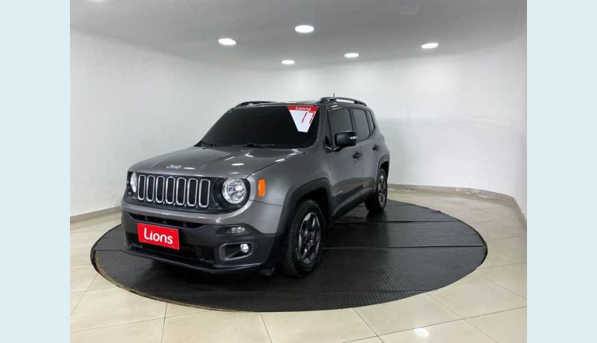 JEEP RENEGADE 1.8 AUT. FLEX - CINZA - 2017 Foto 3 (Grande)