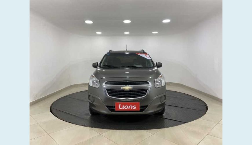 CHEVROLET SPIN LT 5S 1.8 AUT. FLEX - CINZA - 2015 Foto 3 (Grande)
