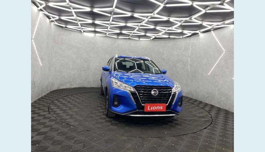 NISSAN KICKS SENSE 1.6 FLEX AUT. - AZUL - 2022 Foto 3 (Grande)
