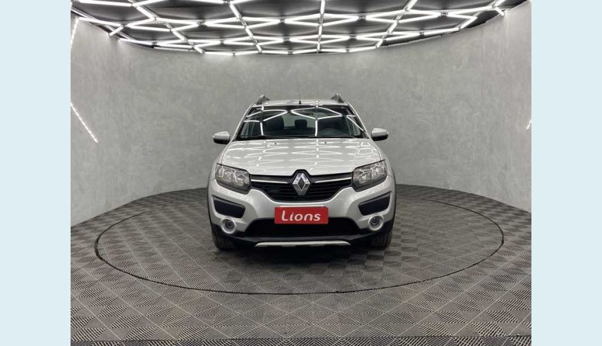 RENAULT SANDERO STEPWAY 1.6 8V FLEX - PRATA - 2017 Foto 3 (Grande)
