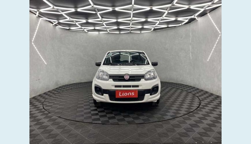 FIAT UNO ATTRACTIVE 1.0 8V FLEX 4P - BRANCO - 2020 Foto 3 (Grande)