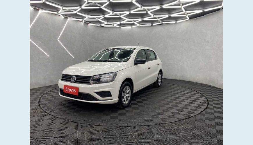 VOLKSWAGEN GOL 1.0 12V FLEX - BRANCO - 2019 Foto 3 (Grande)