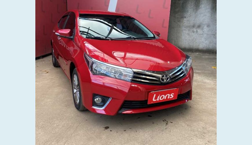 TOYOTA COROLLA 2.0 XEI MULTI-DRIVE S FLEX - VERMELHO - 2017 Foto 3 (Grande)