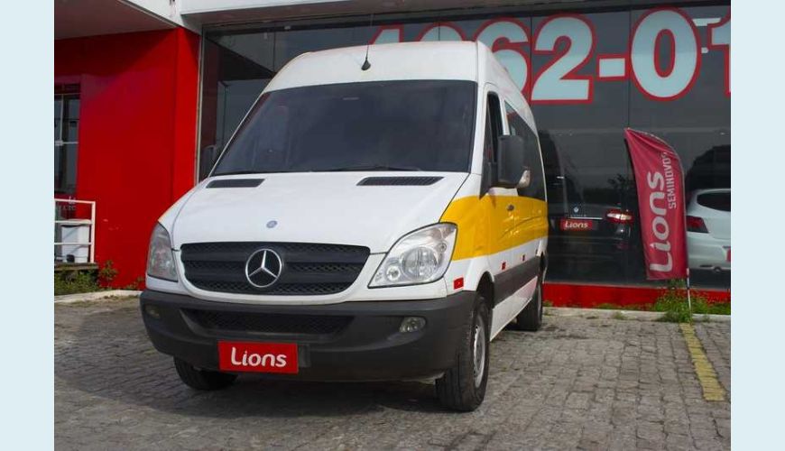 MERCEDES-BENZ SPRINTER VAN 415 CDI LUXO TB - BRANCO - 2012 Foto 3 (Grande)