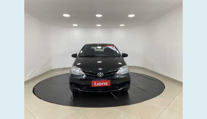 TOYOTA ETIOS X 1.3 FLEX - PRETO - 2015 Foto 3 (Grande)