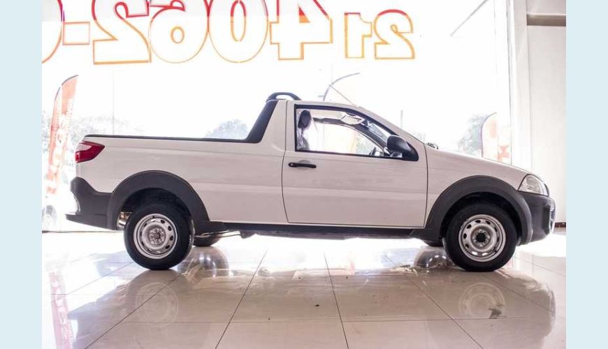 FIAT STRADA WORKING 1.4 FLEX - BRANCO - 2016 Foto 3 (Grande)