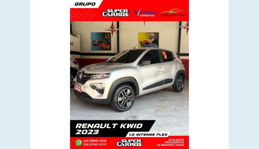 RENAULT KWID - PRATA - 2023 Foto 3 (Grande)