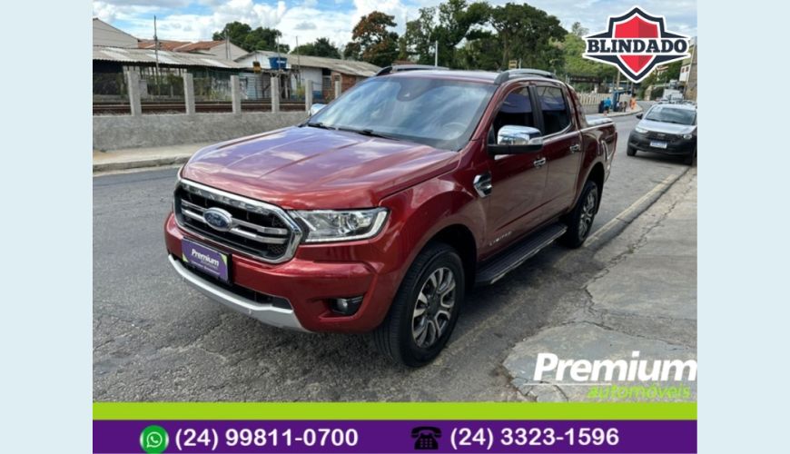 FORD RANGER - VERMELHO - 2021 Foto 3 (Grande)