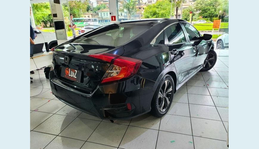 HONDA CIVIC SPORT CVT - PRETO - 2017 Foto 3 (Grande)