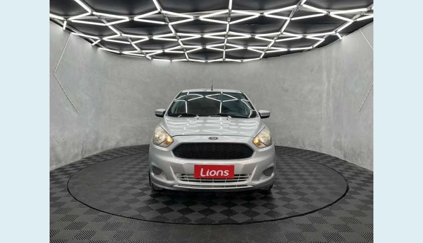 FORD KA SE 1.0 FLEX - PRATA - 2015 Foto 3 (Grande)