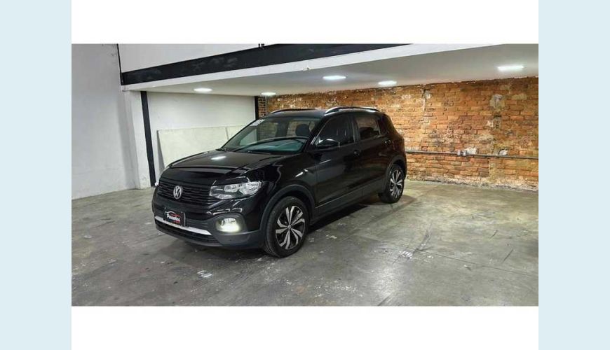 VOLKSWAGEN T-CROSS 1.0 200 TSI COMFORTLINE AUT. FLEX - PRETO - 2021 Foto 3 (Grande)