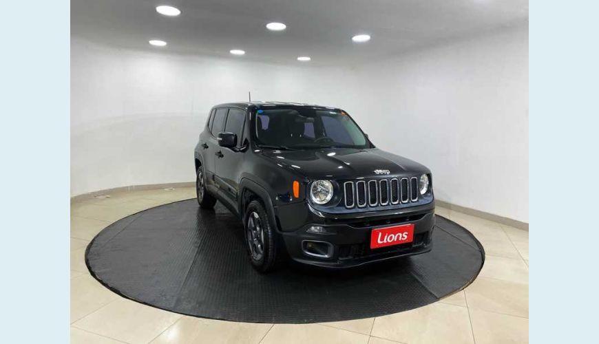 JEEP RENEGADE SPORT 1.8 4X2 FLEX - PRETO - 2016 Foto 3 (Grande)