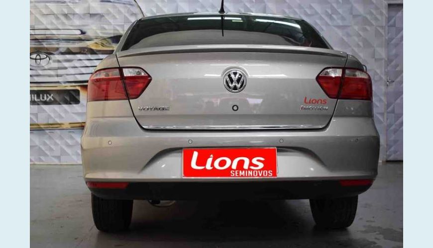 VOLKSWAGEN VOYAGE 1.0 TEC CITY FLEX - PRATA - 2013 Foto 3 (Grande)