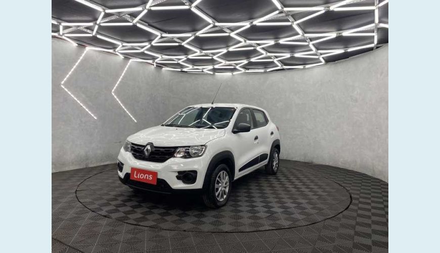 RENAULT KWID ZEN 1.0 12V SCE FLEX - BRANCO - 2020 Foto 3 (Grande)