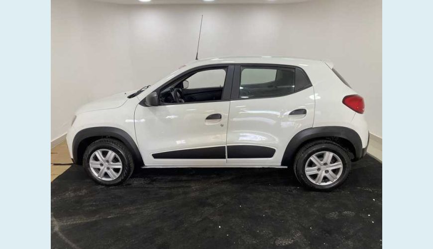 RENAULT KWID INTENSE 1.0 12V SCE FLEX - BRANCO - 2018 Foto 3 (Grande)