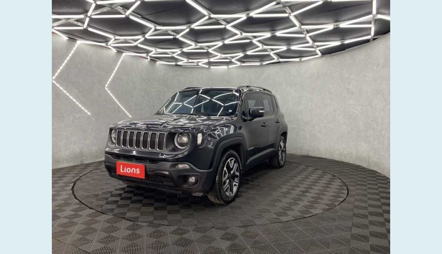 JEEP RENEGADE LONGITUDE 1.8 4X2 AUT. FLEX - PRETO - 2021 Foto 3 (Grande)
