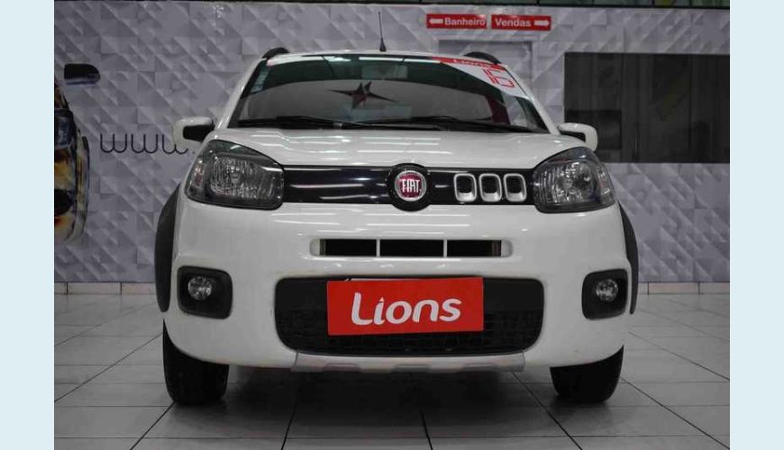 FIAT UNO WAY 1.4 8V FLEX 4P - BRANCO - 2016 Foto 3 (Grande)