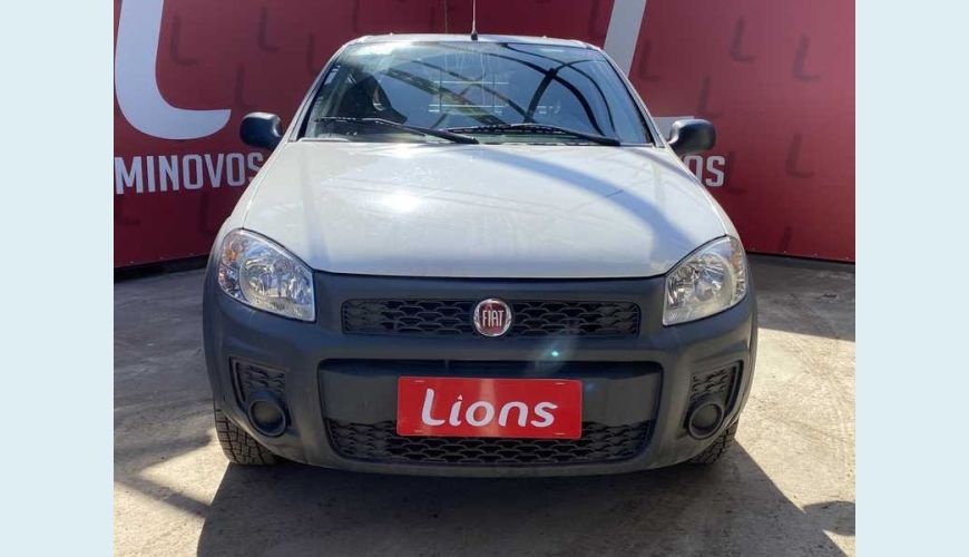 FIAT STRADA HARD WORKING 1.4 FLEX CD - BRANCO - 2020 Foto 3 (Grande)