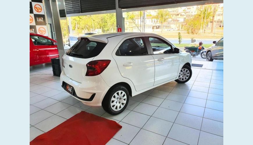 FORD KA 1.5 SE PLUS 12V FLEX 5P MEC. - BRANCO - 2020 Foto 3 (Grande)