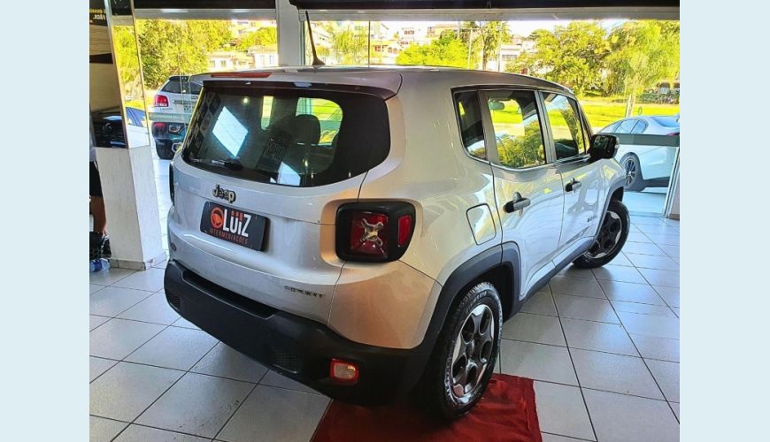 JEEP RENEGADE 1.8 16V FLEX SPORT 4P AUT. - PRATA - 2016 Foto 3 (Grande)