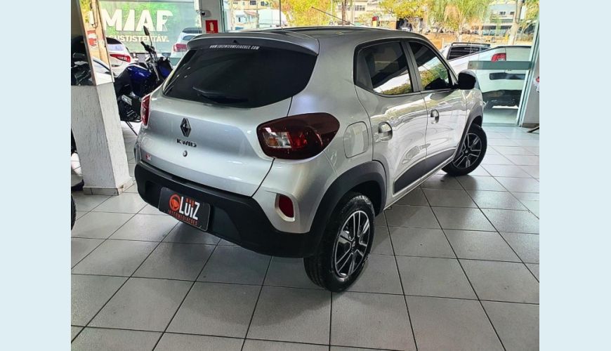 RENAULT KWID INTENSE 1.0 - PRATA - 2023 Foto 3 (Grande)